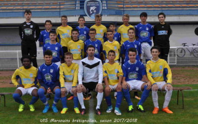 ÉQUIPE  U15 dimanche 3 décembre 2017