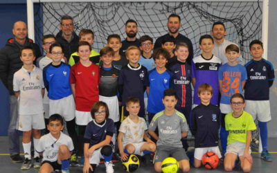 ÉCOLE DE FOOTBALL    samedi 23 décembre tournoi en salle.