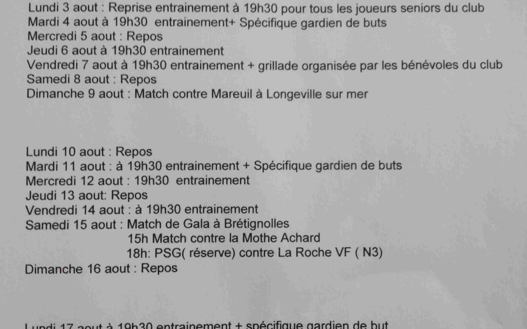 ESMBB reprise de l’entrainement des joueurs seniors saison 2020 -2021 (1)